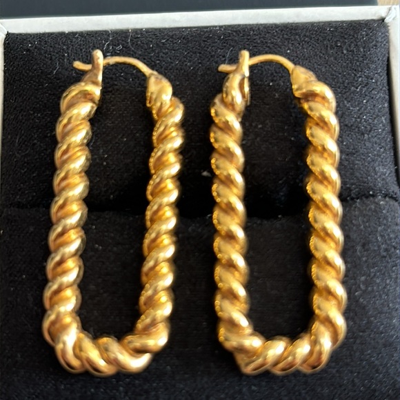 Missoma Tidal Ovate Hoop earrings - Picture 2 of 5